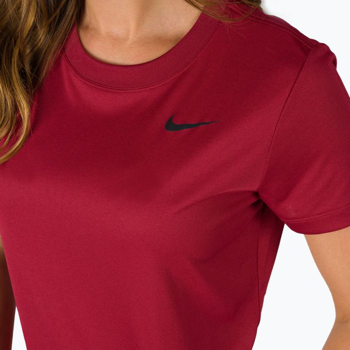 Γυναικείο μπλουζάκι προπόνησης Nike Dri-FIT Legend κόκκινο AQ3210-690 4