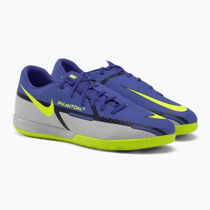 Ανδρικά ποδοσφαιρικά παπούτσια Nike Phantom GT2 Academy IC μπλε DC0765-570 5