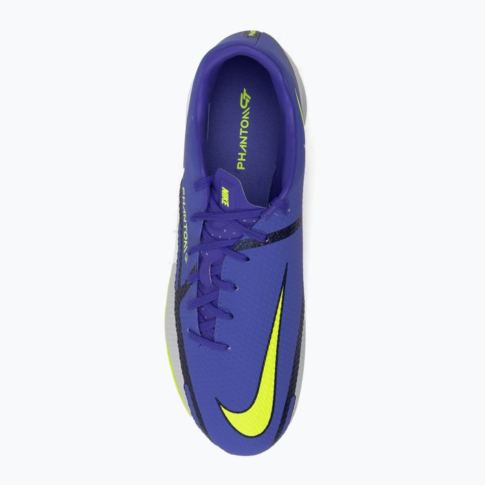 Ανδρικά ποδοσφαιρικά παπούτσια Nike Phantom GT2 Academy IC μπλε DC0765-570 6