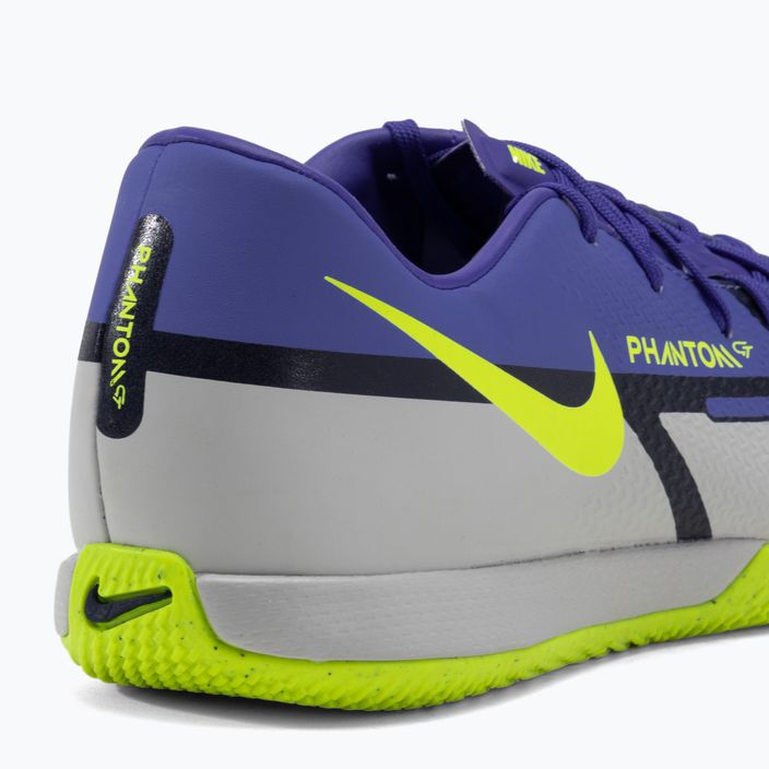 Ανδρικά ποδοσφαιρικά παπούτσια Nike Phantom GT2 Academy IC μπλε DC0765-570 8