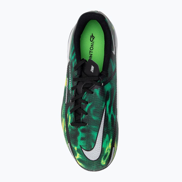 Nike Phantom GT2 Academy SW IC Jr παιδικά ποδοσφαιρικά παπούτσια πράσινα DM0749-003 6