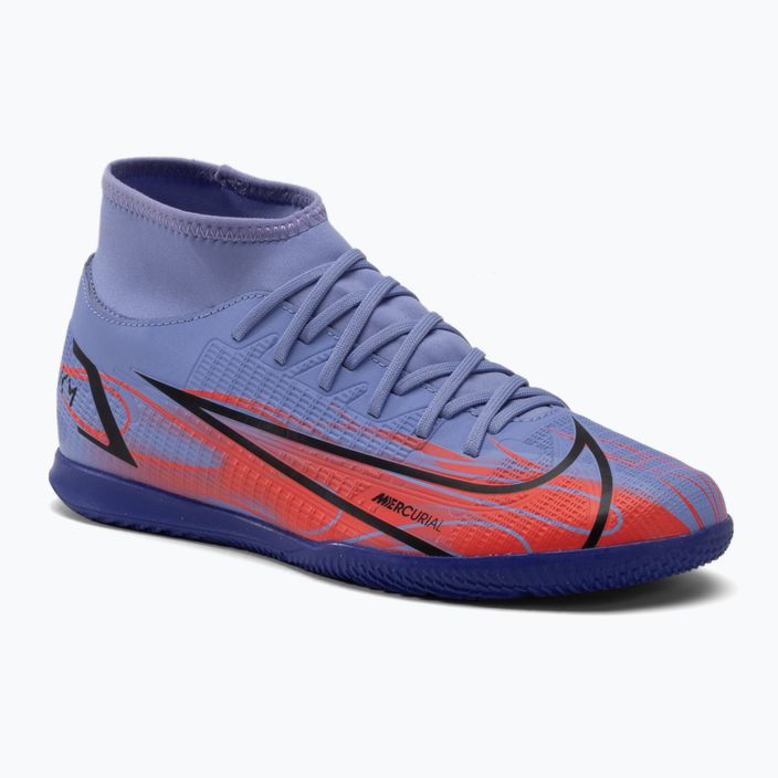 Ανδρικά ποδοσφαιρικά παπούτσια Nike Superfly 8 Club KM IC μπλε DB2863-506