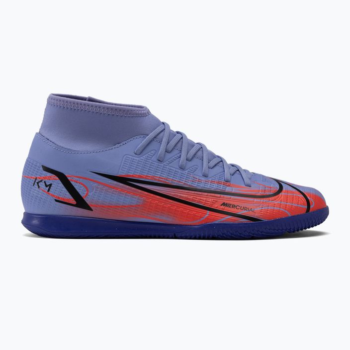 Ανδρικά ποδοσφαιρικά παπούτσια Nike Superfly 8 Club KM IC μπλε DB2863-506 2
