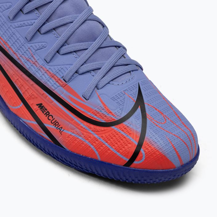 Ανδρικά ποδοσφαιρικά παπούτσια Nike Superfly 8 Club KM IC μπλε DB2863-506 7