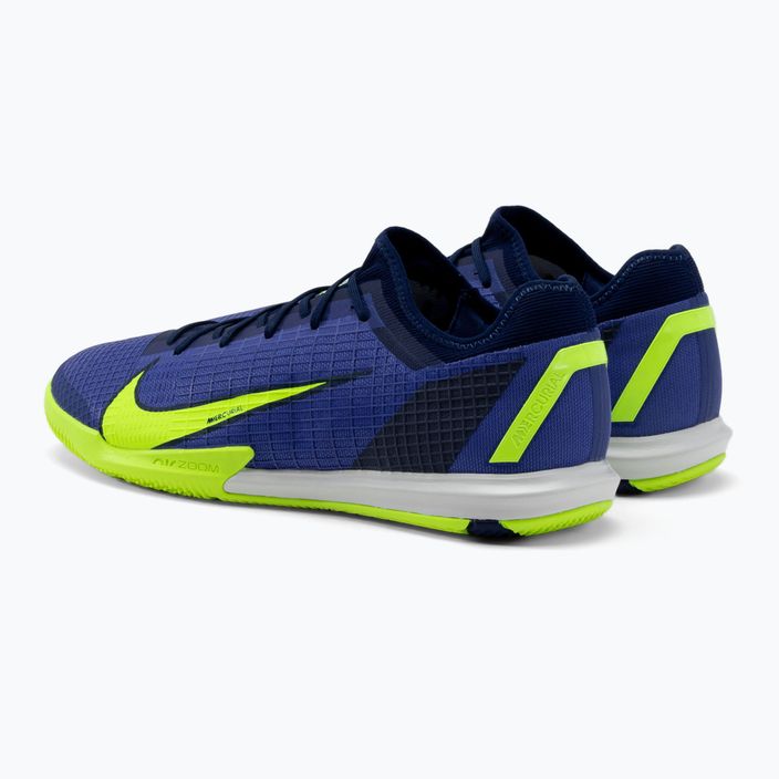 Ανδρικά ποδοσφαιρικά παπούτσια Nike Zoom Vapor 14 Pro IC μπλε CV0996-574 3