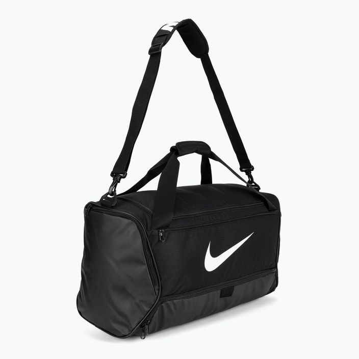 Nike Brasilia τσάντα προπόνησης 9.5 60 l μαύρο/μαύρο/λευκό 4