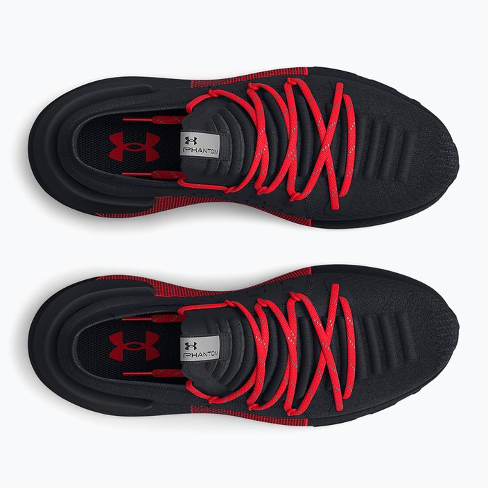 Under Armour ανδρικά παπούτσια για τρέξιμο UA HOVR Phantom 3 RFLCT μαύρο/κόκκινο 3025518 14
