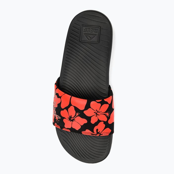 Γυναικείες σαγιονάρες REEF One Slide κόκκινο/μαύρο CJ0176 6