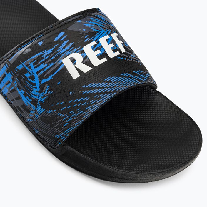REEF One Slide ανδρικά σανδάλια μαύρο και μπλε CJ0612 7
