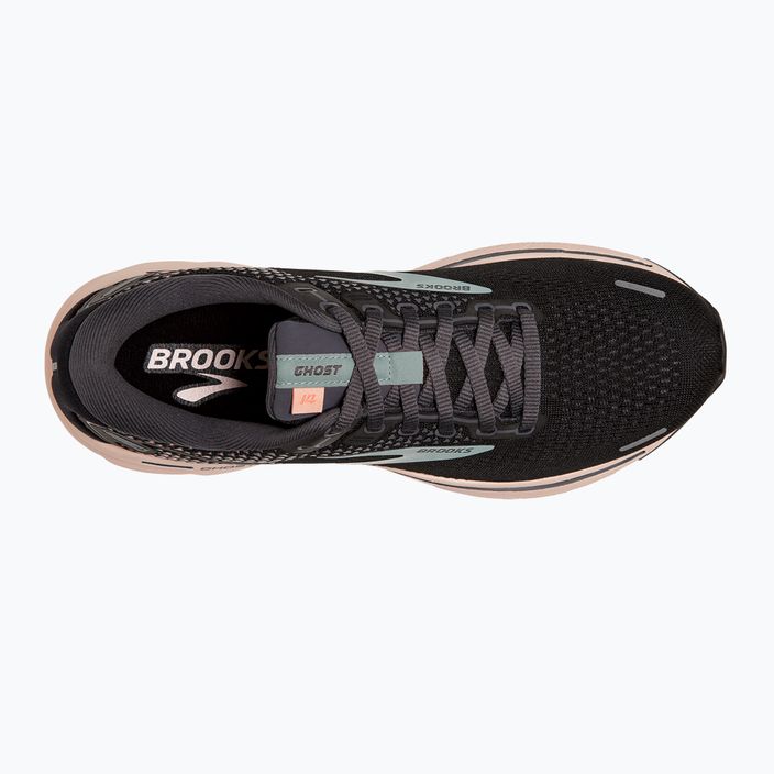 Γυναικεία παπούτσια τρεξίματος Brooks Ghost 14 μαύρο/ροζ 1203561B026 12