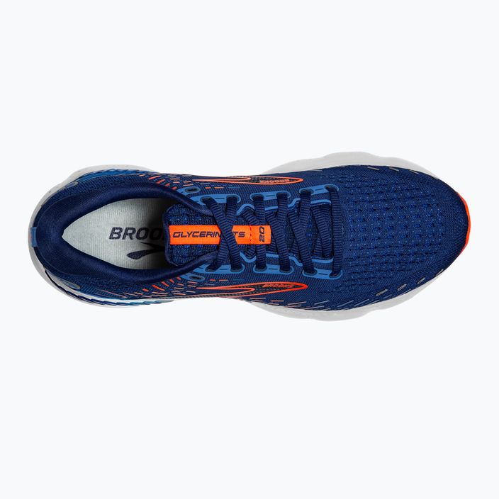 Brooks Glycerin GTS 20 ανδρικά παπούτσια για τρέξιμο μπλε 1103831D444 12