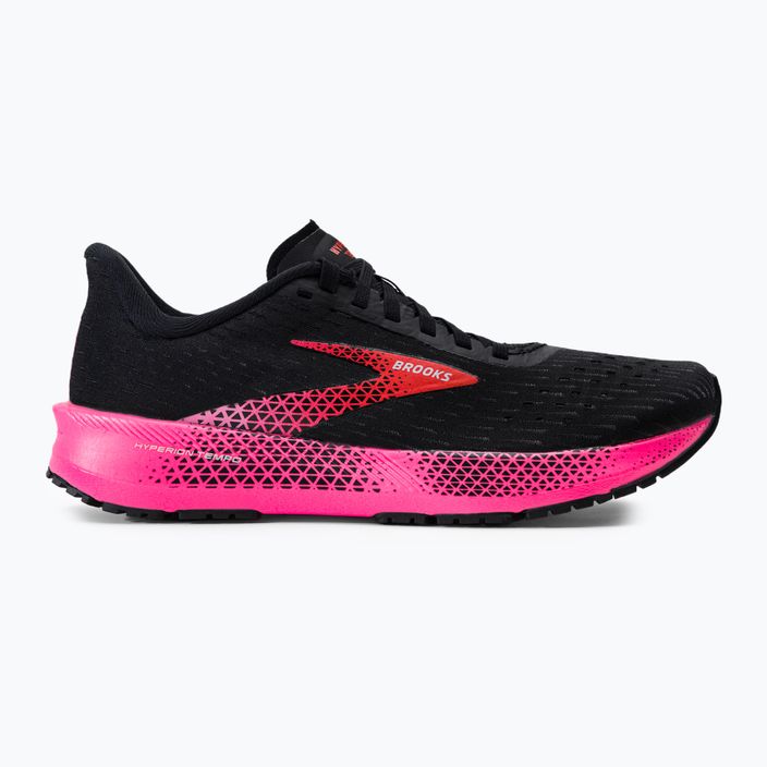 Brooks Hyperion Tempo γυναικεία παπούτσια για τρέξιμο μαύρο/ροζ 1203281 2