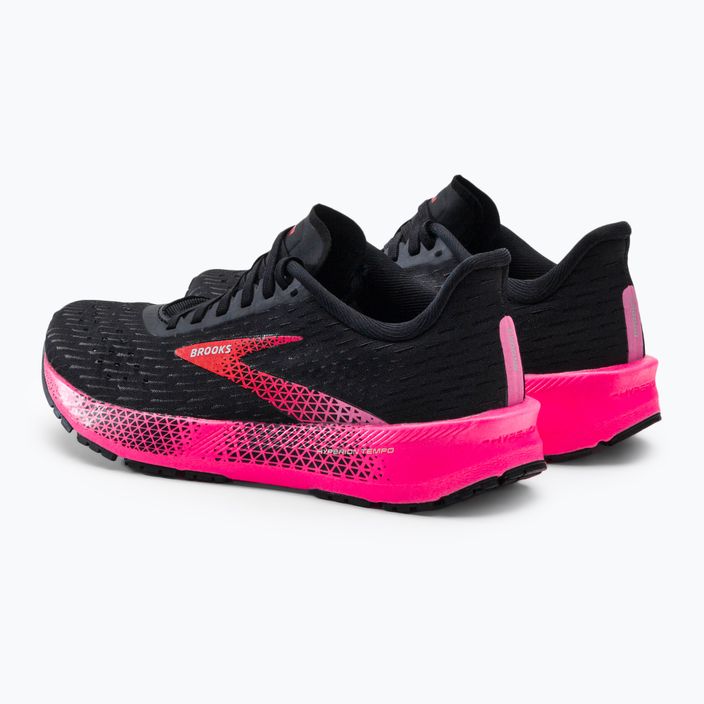 Brooks Hyperion Tempo γυναικεία παπούτσια για τρέξιμο μαύρο/ροζ 1203281 3