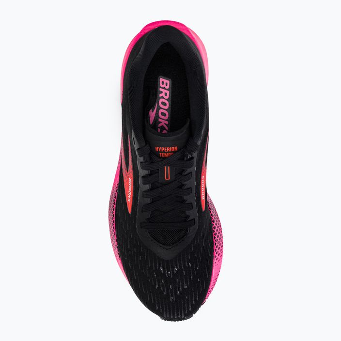 Brooks Hyperion Tempo γυναικεία παπούτσια για τρέξιμο μαύρο/ροζ 1203281 6