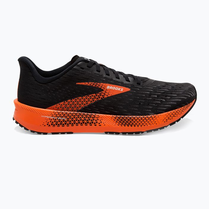 Brooks Hyperion Tempo ανδρικά παπούτσια για τρέξιμο μαύρο/κόκκινο 1103391 12