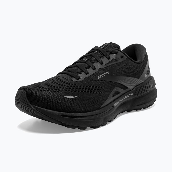 Ανδρικά αθλητικά παπούτσια τρεξίματος Brooks Adrenaline GTS 23 μαύρο/μαύρο/εβένινο 16