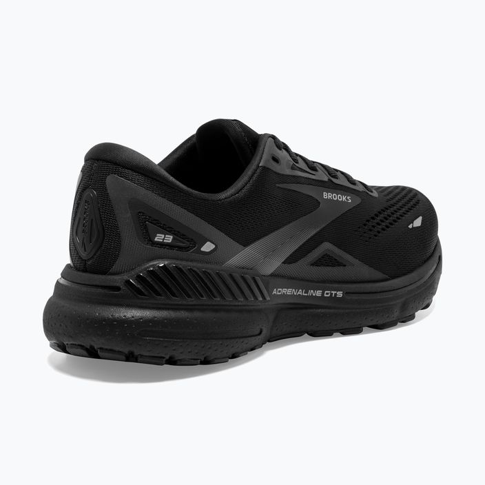 Ανδρικά αθλητικά παπούτσια τρεξίματος Brooks Adrenaline GTS 23 μαύρο/μαύρο/εβένινο 17