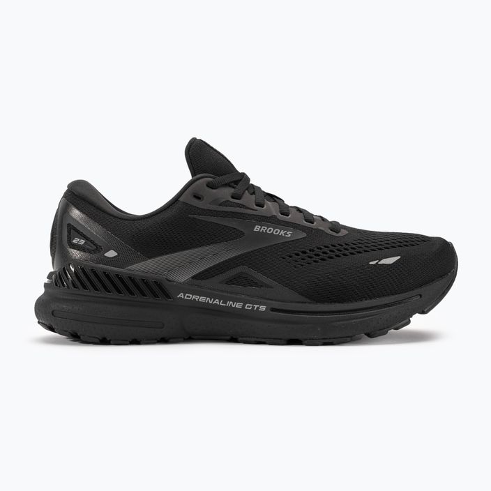 Ανδρικά αθλητικά παπούτσια τρεξίματος Brooks Adrenaline GTS 23 μαύρο/μαύρο/εβένινο 2