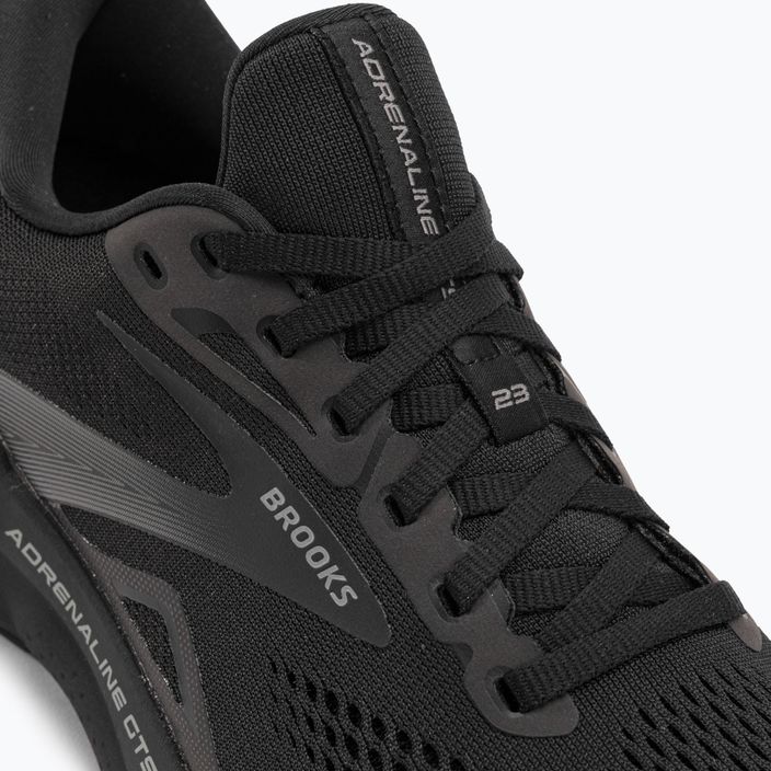 Ανδρικά αθλητικά παπούτσια τρεξίματος Brooks Adrenaline GTS 23 μαύρο/μαύρο/εβένινο 8