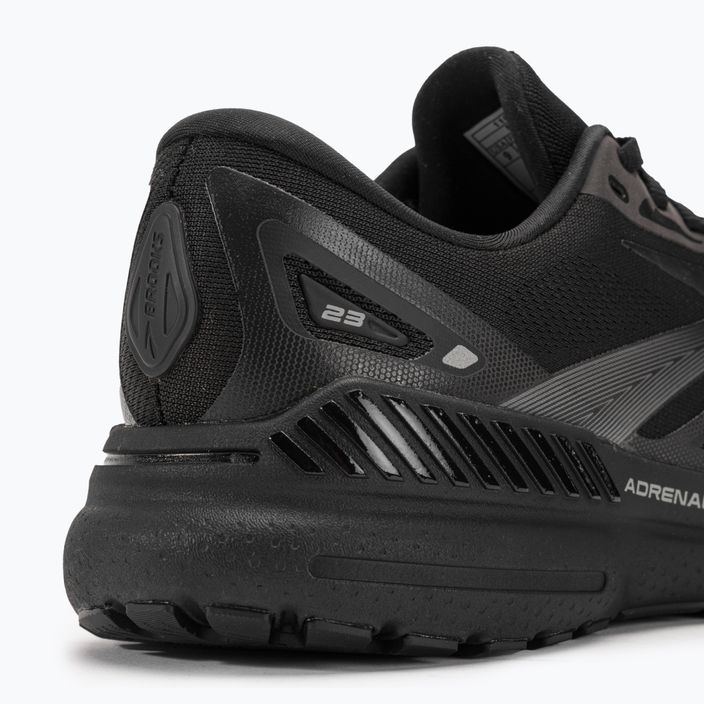 Ανδρικά αθλητικά παπούτσια τρεξίματος Brooks Adrenaline GTS 23 μαύρο/μαύρο/εβένινο 9