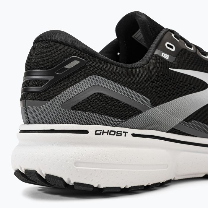 Brooks Ghost 15 ανδρικά παπούτσια για τρέξιμο μαύρο 1103931D012 9