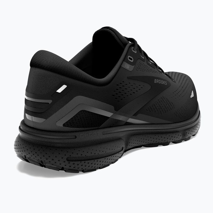 Brooks Ghost 15 ανδρικά αθλητικά παπούτσια για τρέξιμο μαύρο/μπλε/εβένινο 14