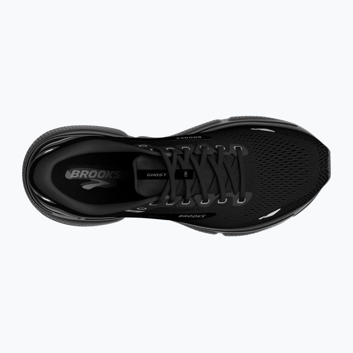 Brooks Ghost 15 ανδρικά αθλητικά παπούτσια για τρέξιμο μαύρο/μπλε/εβένινο 16