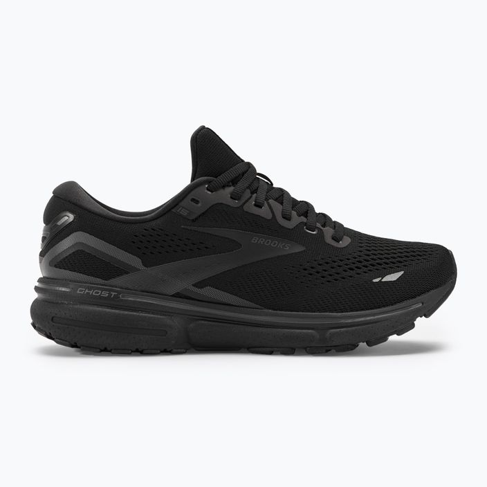 Brooks Ghost 15 ανδρικά αθλητικά παπούτσια για τρέξιμο μαύρο/μπλε/εβένινο 2