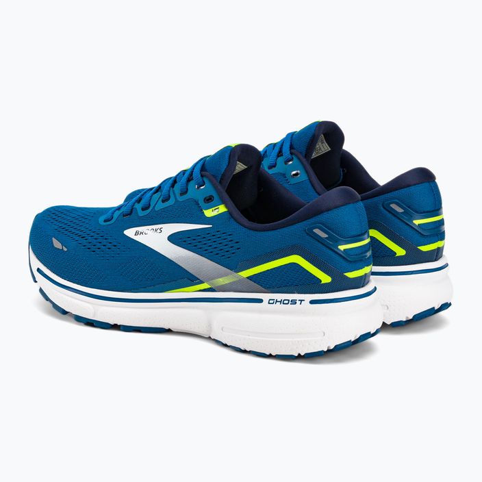 Brooks Ghost 15 ανδρικά παπούτσια για τρέξιμο μπλε 1103931D482 3