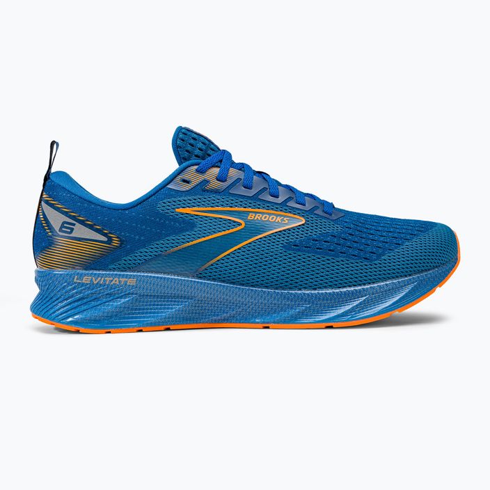 Brooks Levitate 6 ανδρικά παπούτσια για τρέξιμο μπλε 1103951D405 2