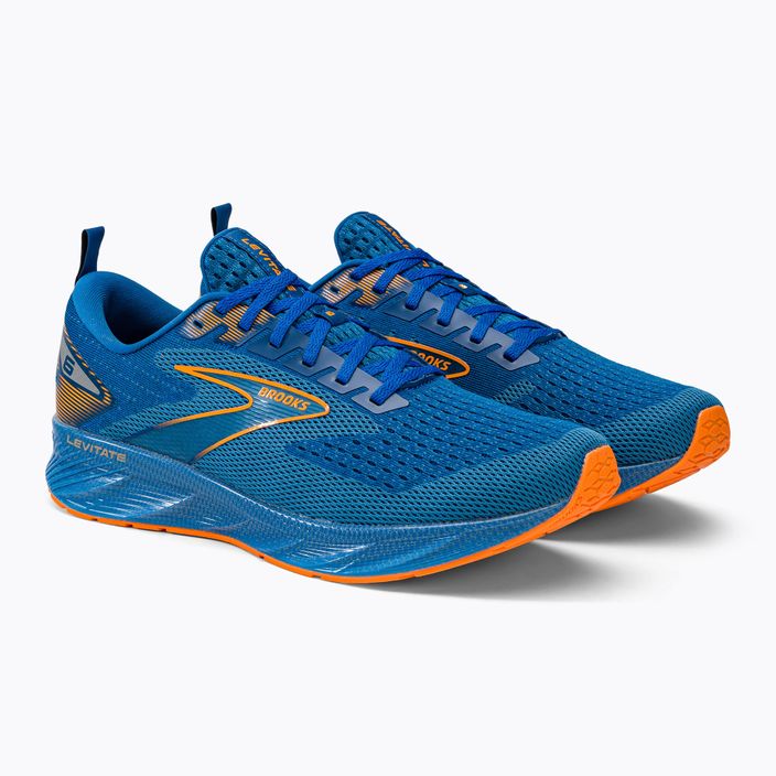 Brooks Levitate 6 ανδρικά παπούτσια για τρέξιμο μπλε 1103951D405 4