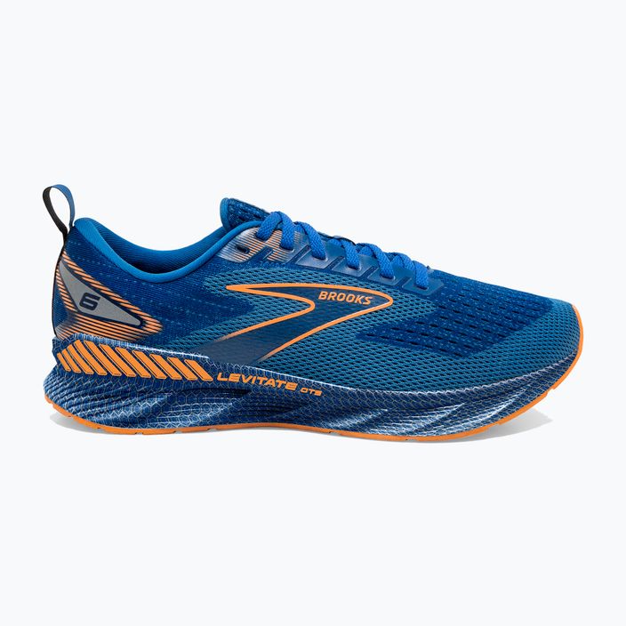 Brooks Levitate GTS 6 ανδρικά παπούτσια για τρέξιμο μπλε 1103961D405 10