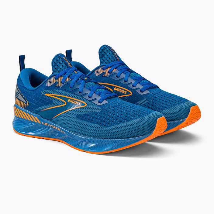 Brooks Levitate GTS 6 ανδρικά παπούτσια για τρέξιμο μπλε 1103961D405 4