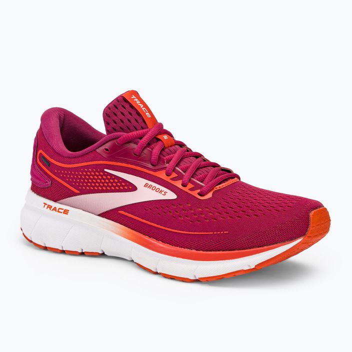 Brooks Trace 2 γυναικεία παπούτσια για τρέξιμο κόκκινο 1203751B630