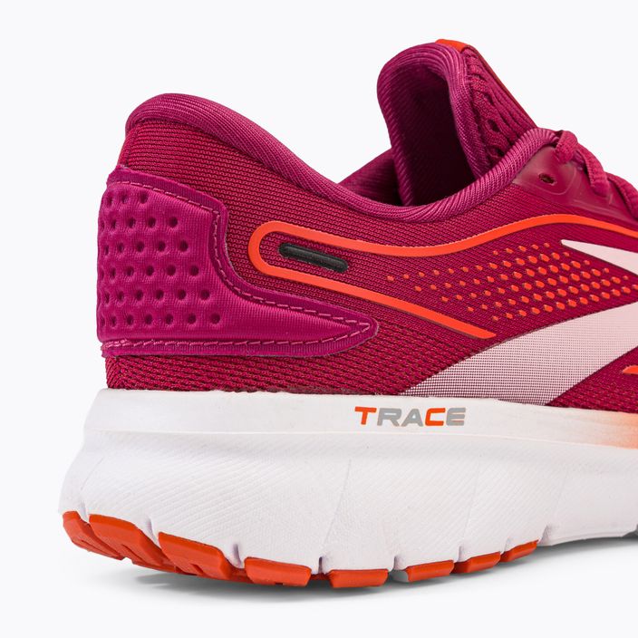 Brooks Trace 2 γυναικεία παπούτσια για τρέξιμο κόκκινο 1203751B630 9
