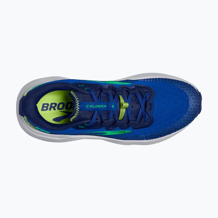 Brooks Caldera 6 ανδρικά αθλητικά παπούτσια για τρέξιμο μπλε/σερφ στο διαδίκτυο/πράσινο 5