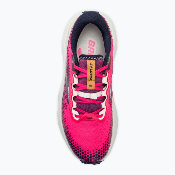Brooks Caldera γυναικεία παπούτσια για τρέξιμο 6pink glo/peacoat/marshmallow 5