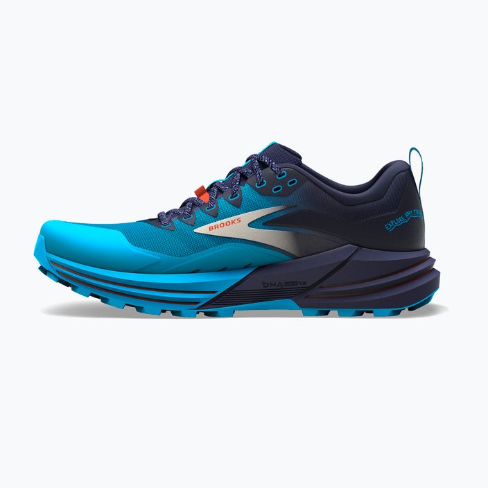 Brooks Cascadia 16 ανδρικά παπούτσια για τρέξιμο peacoat/atomic blue/rooibos 9