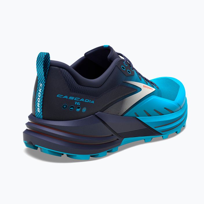 Brooks Cascadia 16 ανδρικά παπούτσια για τρέξιμο peacoat/atomic blue/rooibos 10