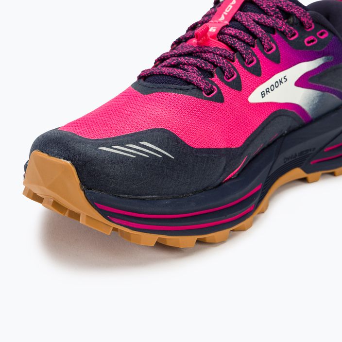 Brooks Cascadia 16 γυναικεία παπούτσια για τρέξιμο παγωτό/ροζ/μπισκότο 7