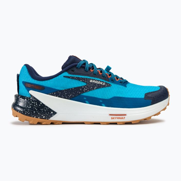 Brooks Catamount 2 ανδρικά παπούτσια για τρέξιμο peacoat/atomic blue/roobios 2