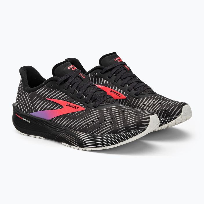 Brooks Hyperion Tempo γυναικεία παπούτσια για τρέξιμο μαύρο και λευκό 1203281B026 4
