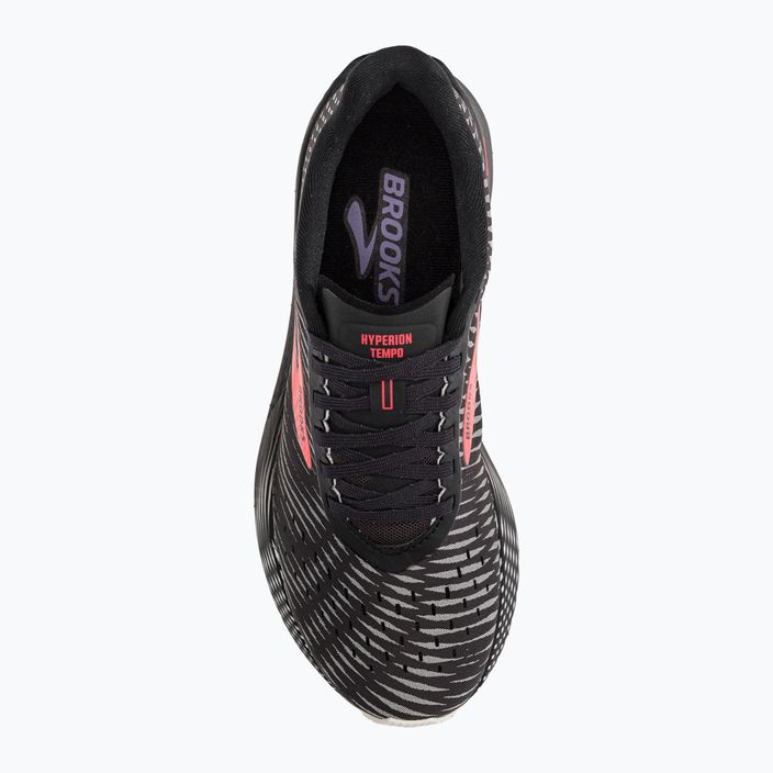 Brooks Hyperion Tempo γυναικεία παπούτσια για τρέξιμο μαύρο και λευκό 1203281B026 6