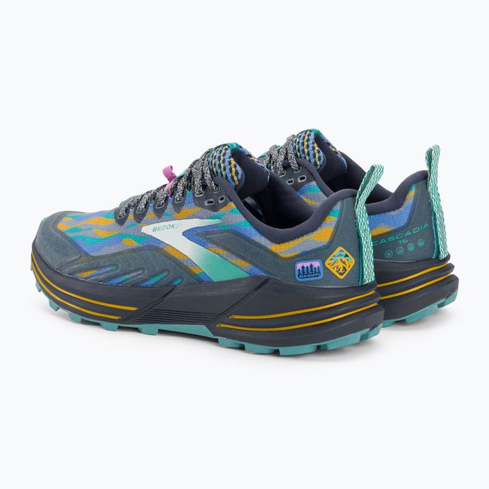Brooks Cascadia 16 eclipse/marina/chalk ανδρικά παπούτσια για τρέξιμο 3