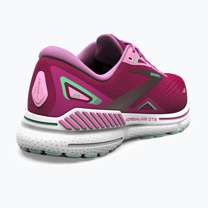 Γυναικεία παπούτσια τρεξίματος Brooks Adrenaline GTS 23 pink/festival fuchsia/black 16