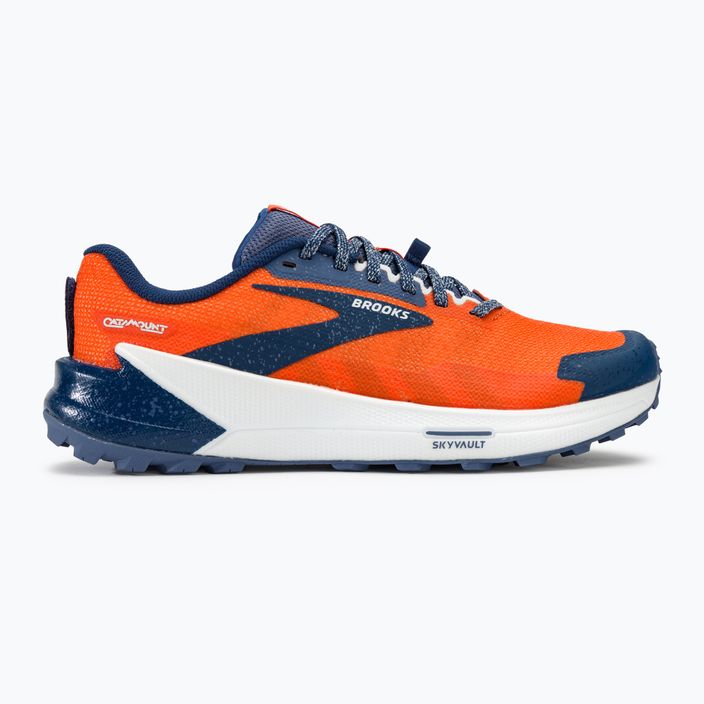 Brooks Catamount 2 ανδρικά παπούτσια για τρέξιμο firecracker/navy/blue 2