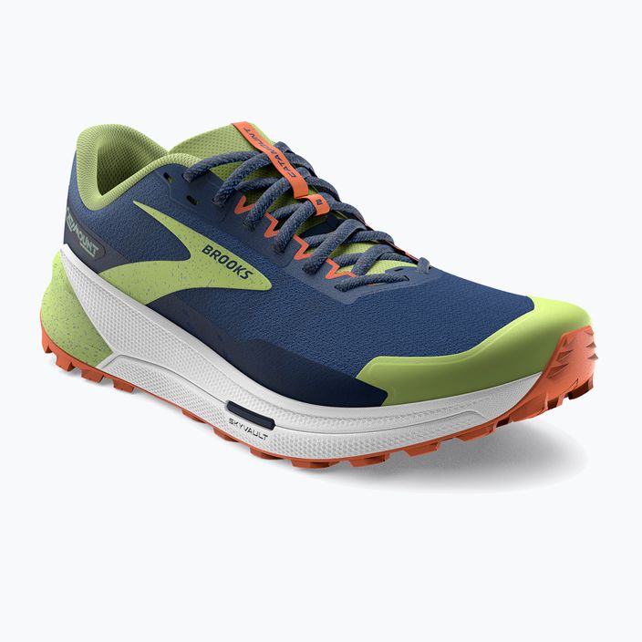 Brooks Catamount 2 ανδρικά παπούτσια για τρέξιμο navy/firecracker/sharp green 8