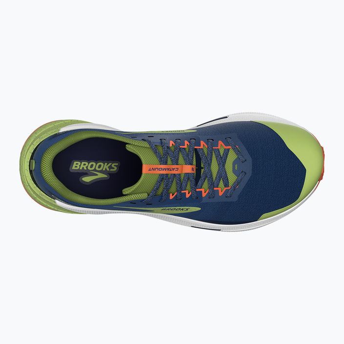 Brooks Catamount 2 ανδρικά παπούτσια για τρέξιμο navy/firecracker/sharp green 13