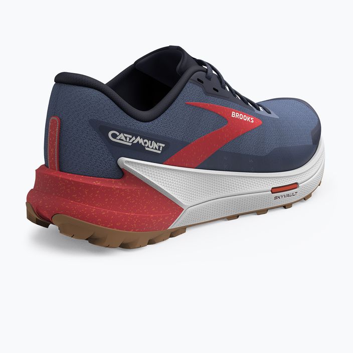 Brooks Catamount 2 γυναικεία παπούτσια για τρέξιμο peacoat/μπλε/ροζ 8