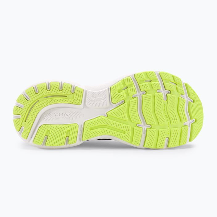 Brooks Ghost 15 γυναικεία παπούτσια τρεξίματος μαύρο/εβένινο/ξερό πράσινο 5